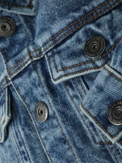 Chaqueta Vaquera Con Capucha