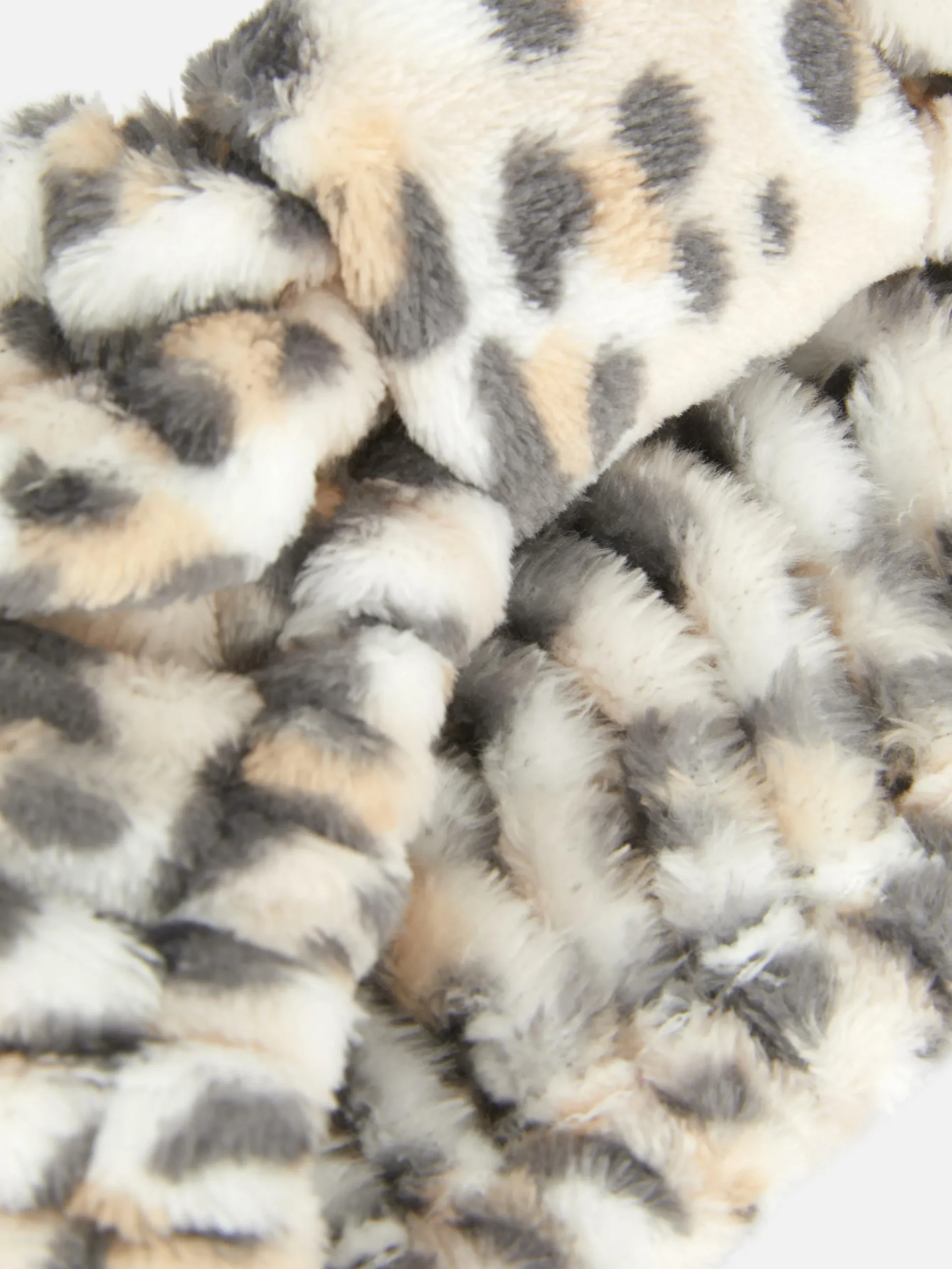 Cinta Del Pelo Con Nudo Y Estampado De Leopardo