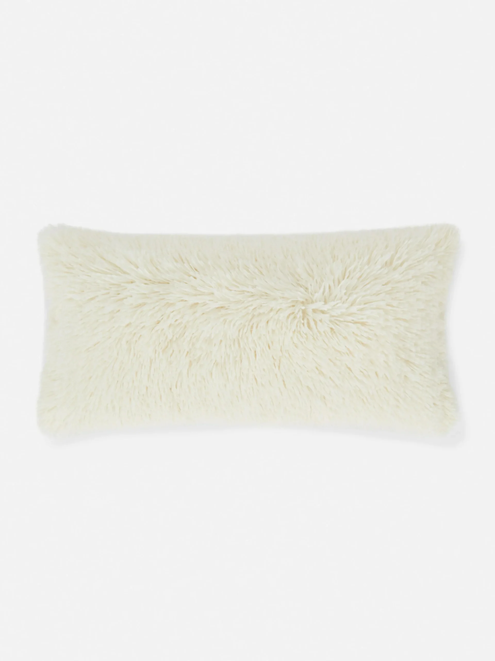 Cojín Rectangular De Pelo Sintético