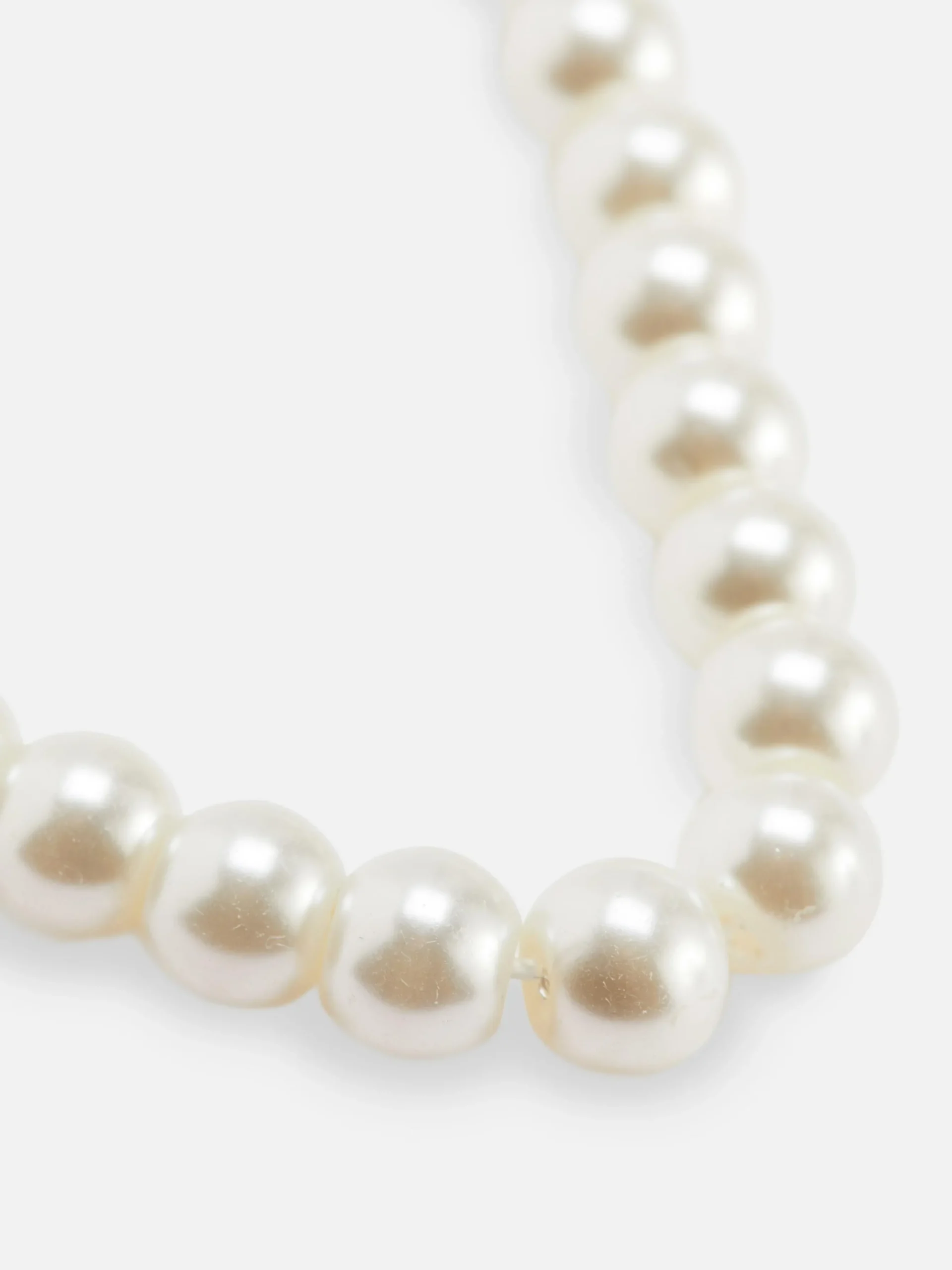 Collar De Perlas Sintéticas