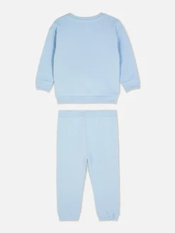 Conjunto De Sudadera Y Joggers Con Textura