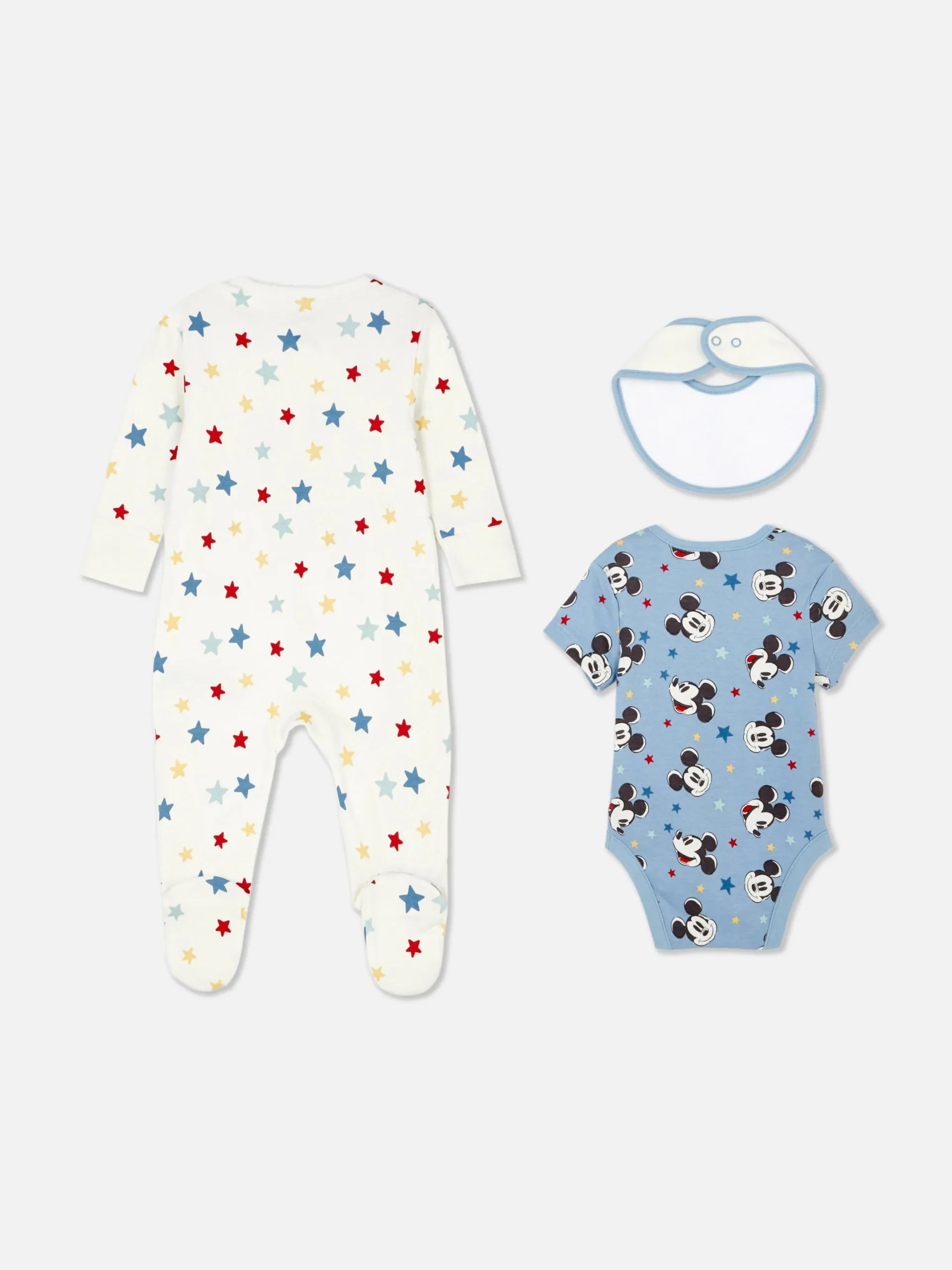 Conjunto De Tres Piezas De Mickey Mouse De Disney