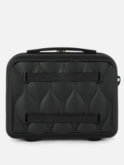 Estuche De Tocador Con Cremallera De Carcasa Dura