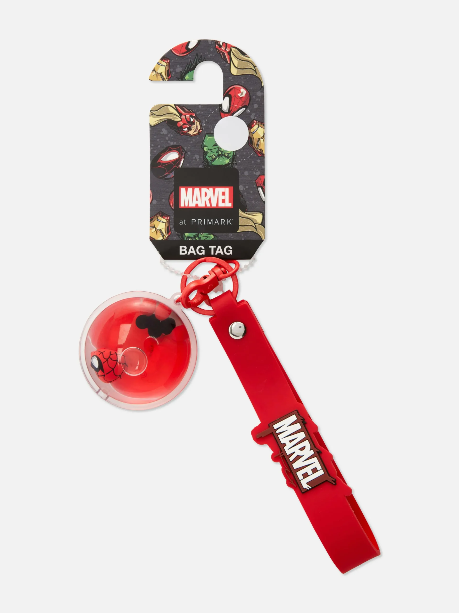 Etiqueta Para Bolsa De Líquidos De Marvel