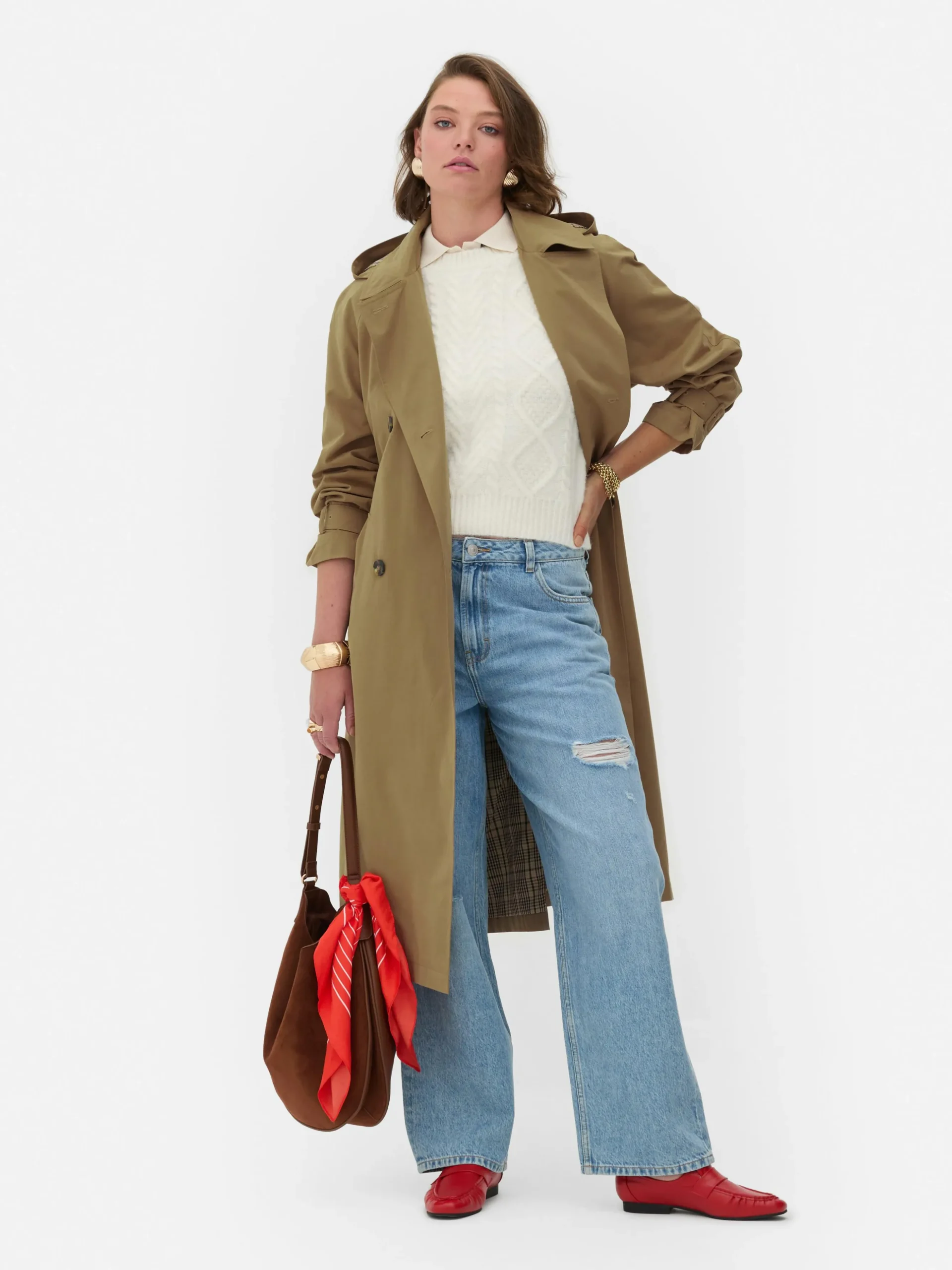 Gabardina Con Capucha De Rita Ora