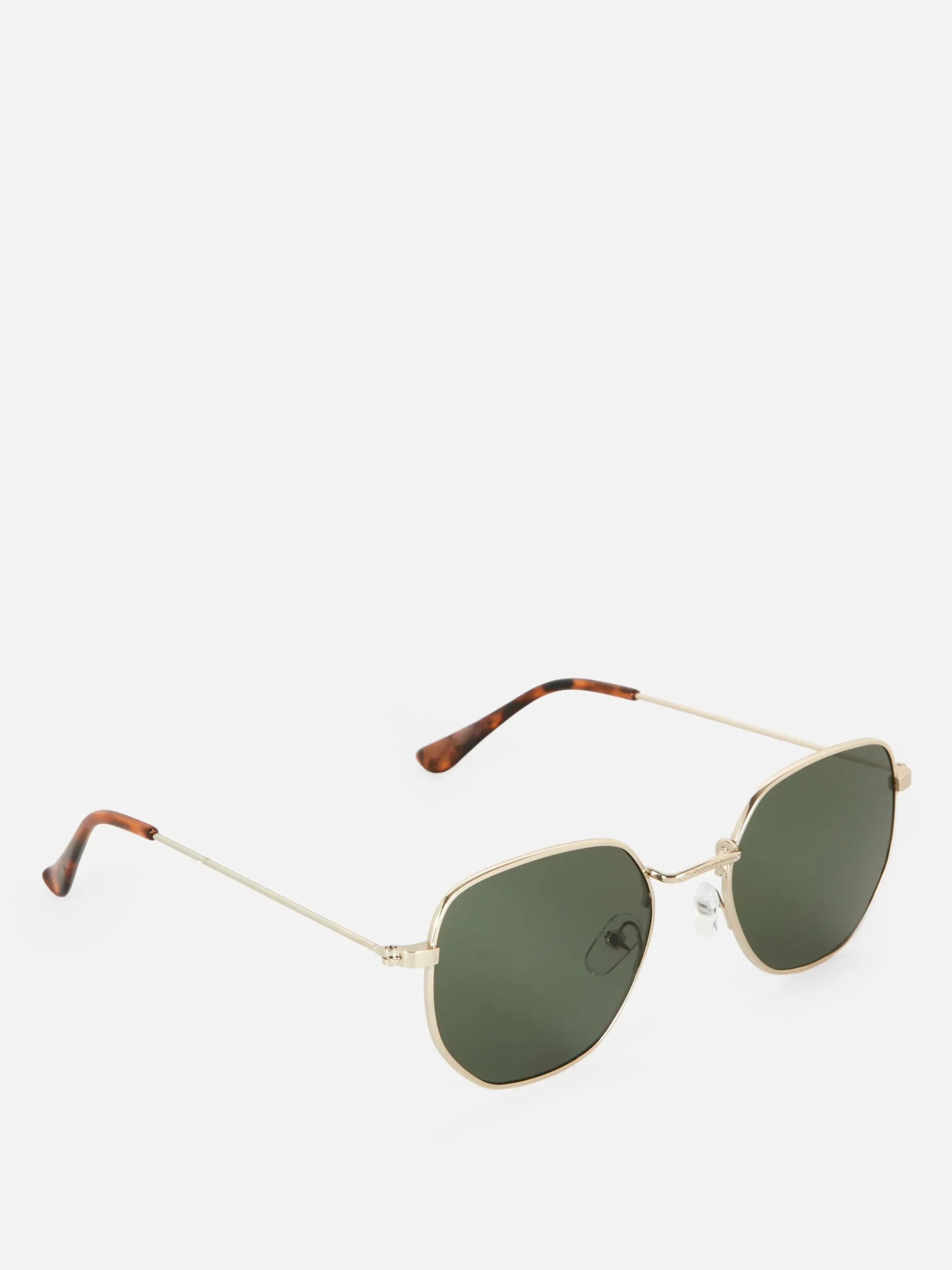 Gafas De Sol Con Montura Metálica Hexagonal