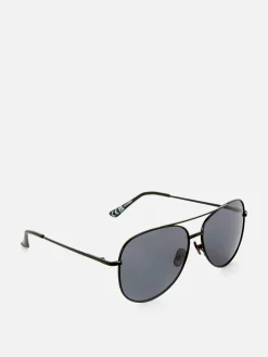 Gafas De Sol De Alambre Con Cristales Tintados