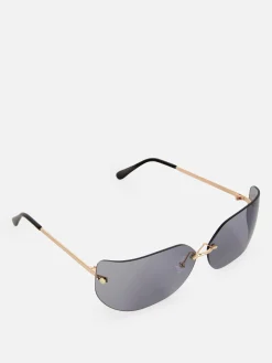Gafas De Sol De Montura Invisible Curva De Rita Ora