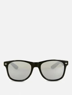Gafas De Sol Espejo Con Montura Cuadrada