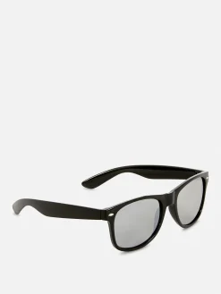 Gafas De Sol Espejo Con Montura Cuadrada