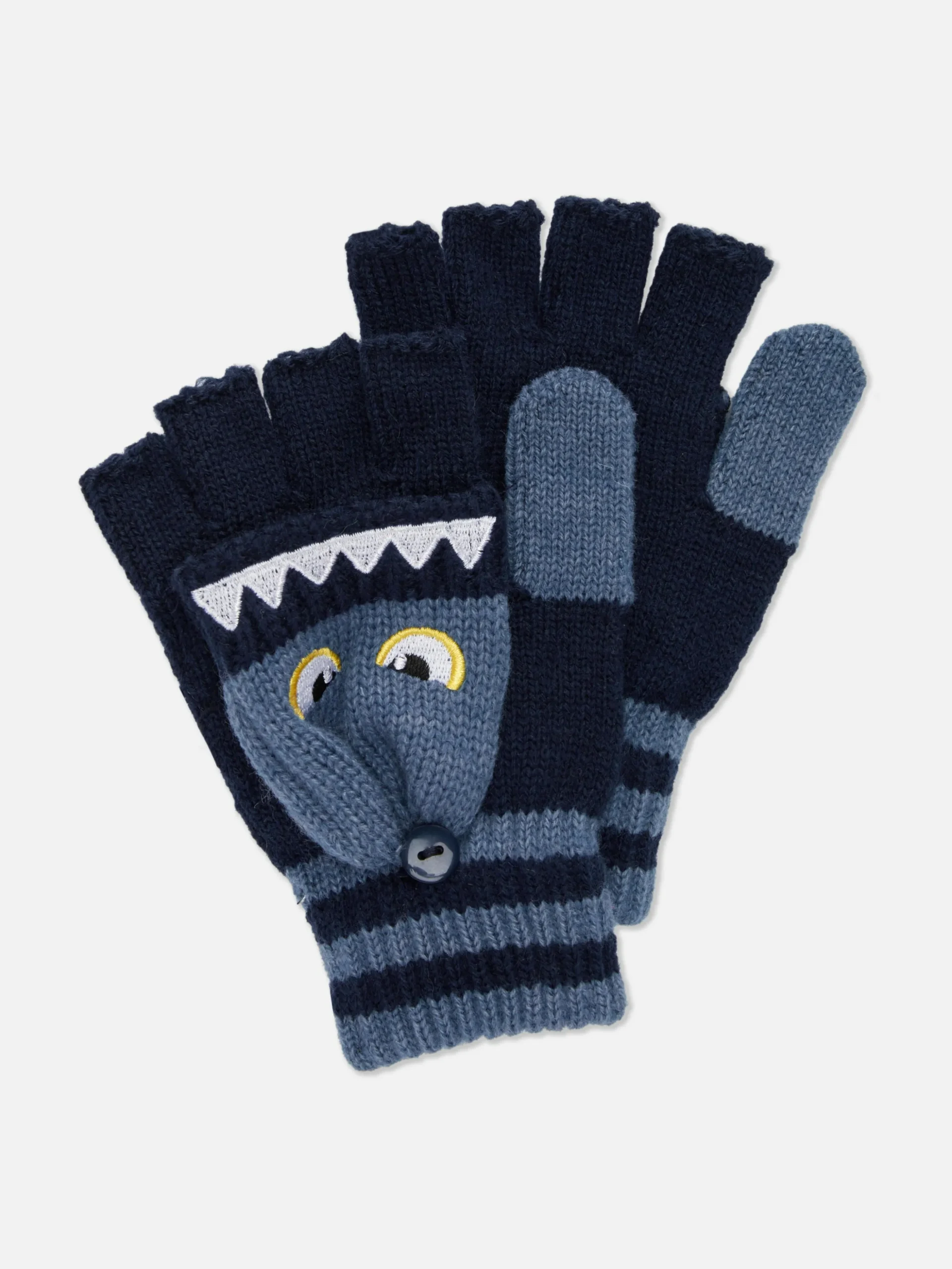 Guantes De Punto Bordados