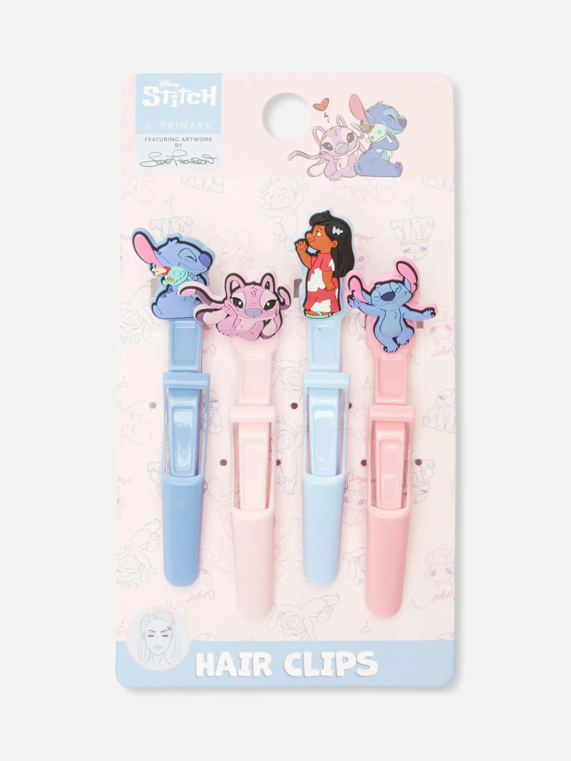 Horquillas Para Cabello De Lilo Y Stitch De Disney