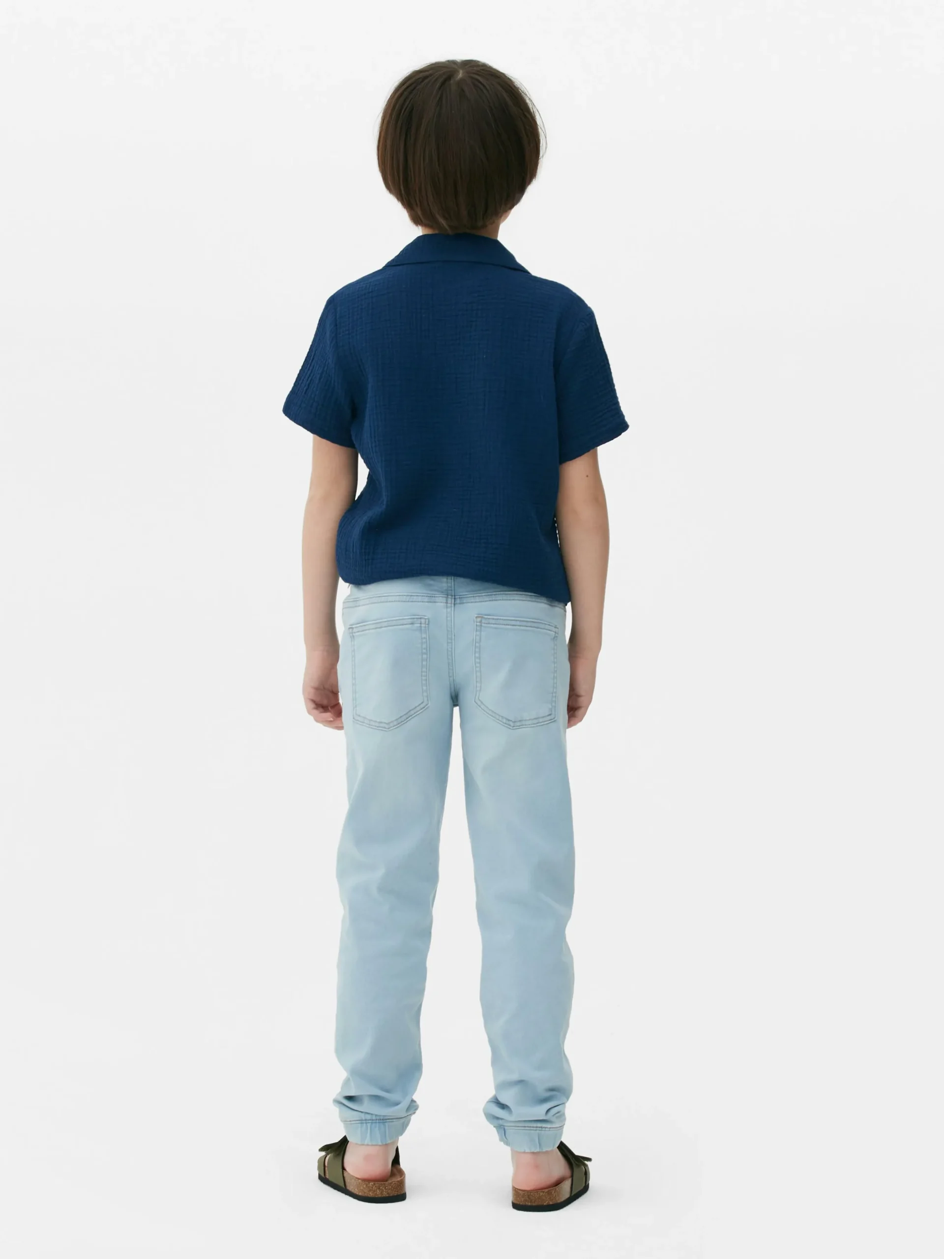 Jeggings Con Cordón De Ajuste