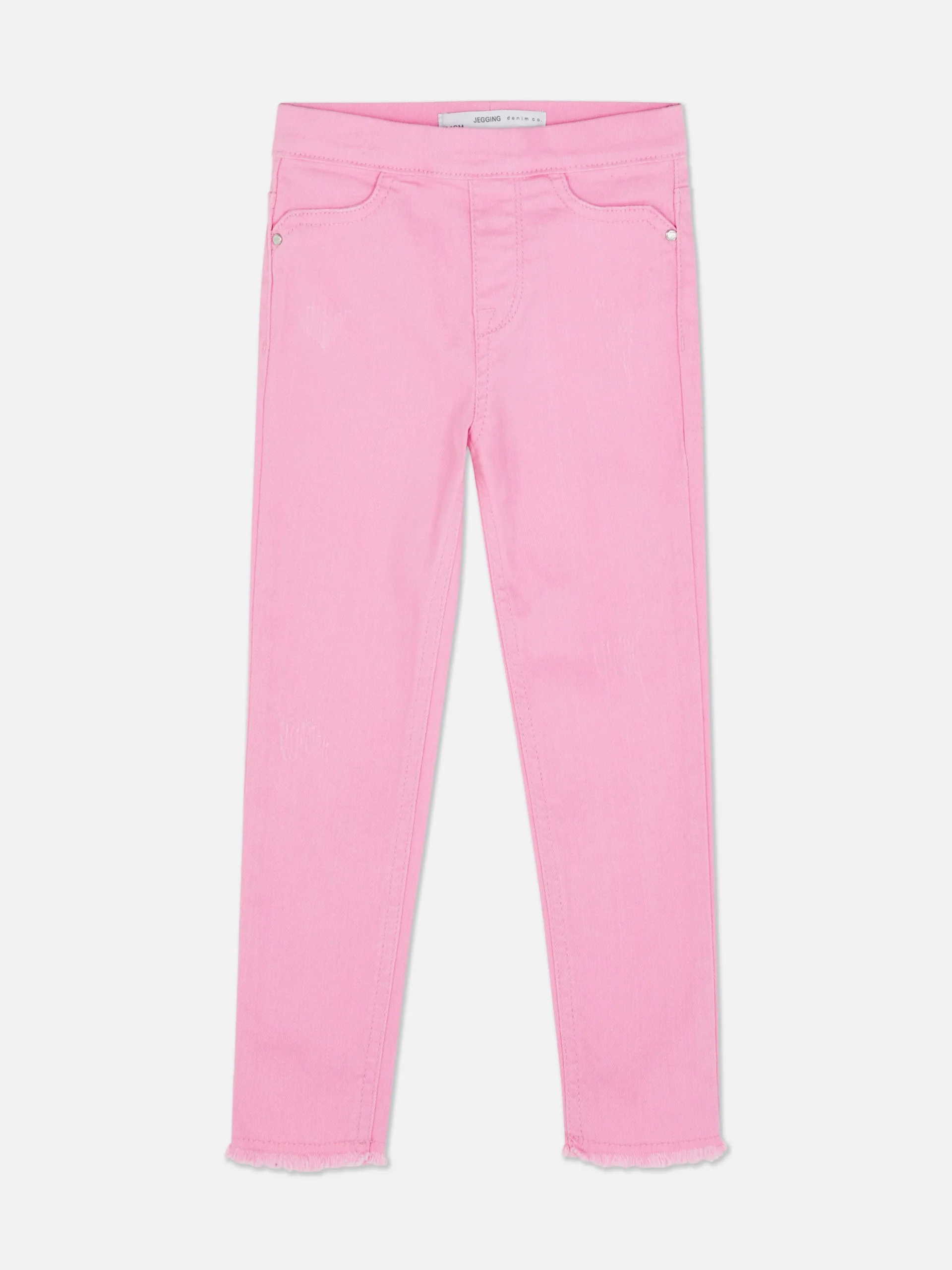 Jeggings Con Efecto Deshilachado