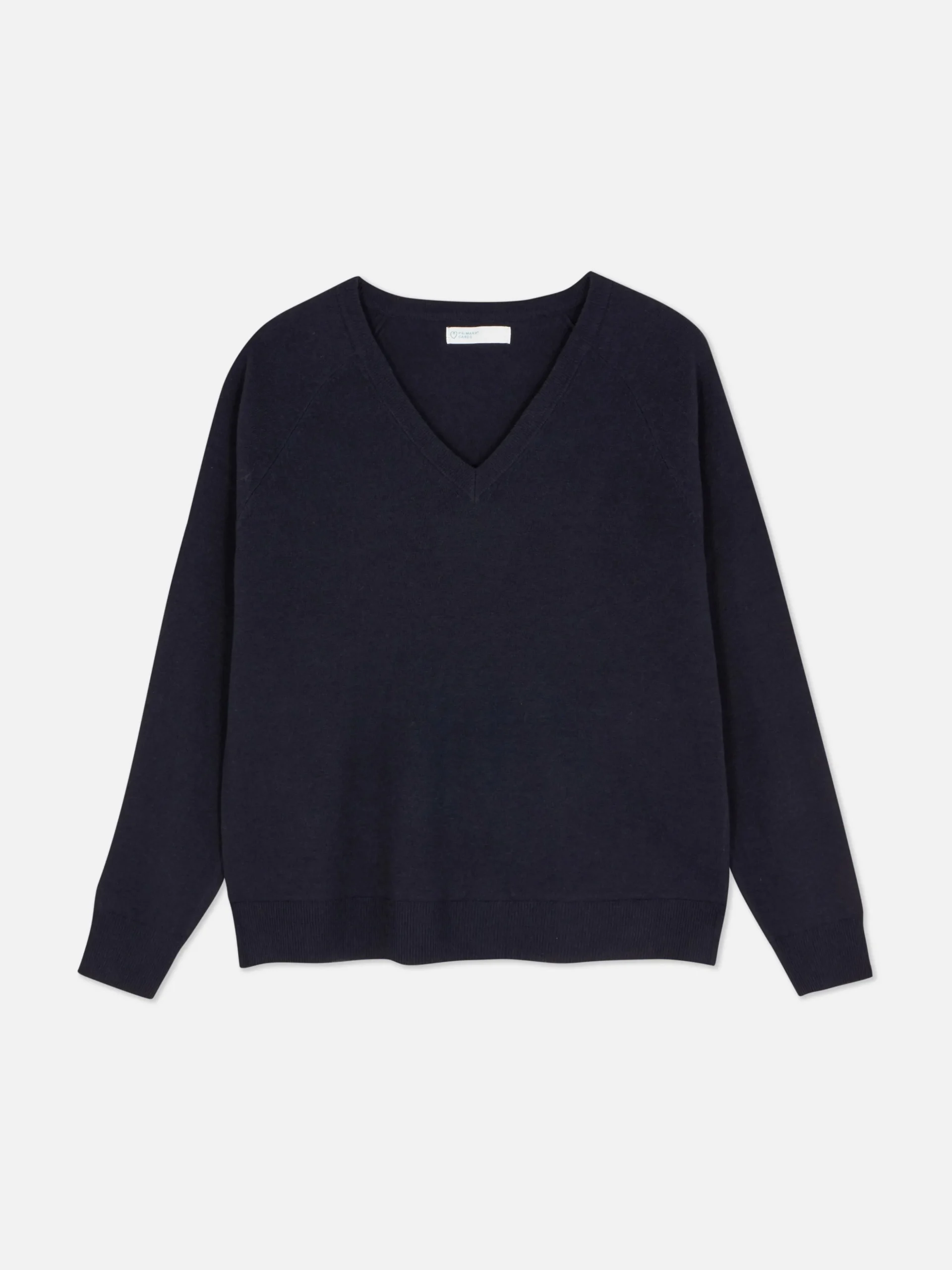 Jersey Básico Con Cuello De Pico