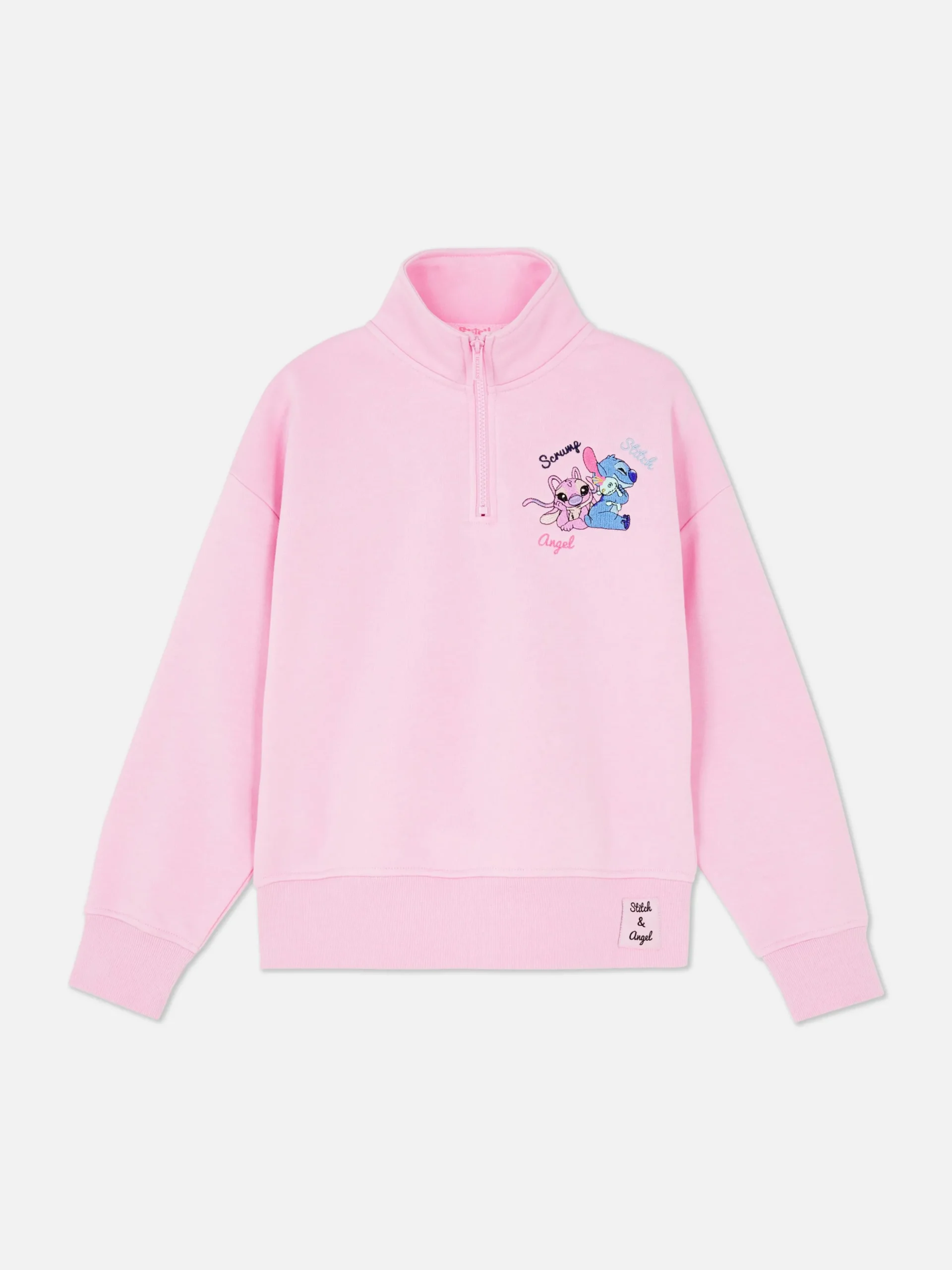 Jersey Con Cremallera De Stitch Y Ángel De Disney