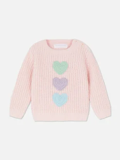 Jersey De Punto Con Corazón