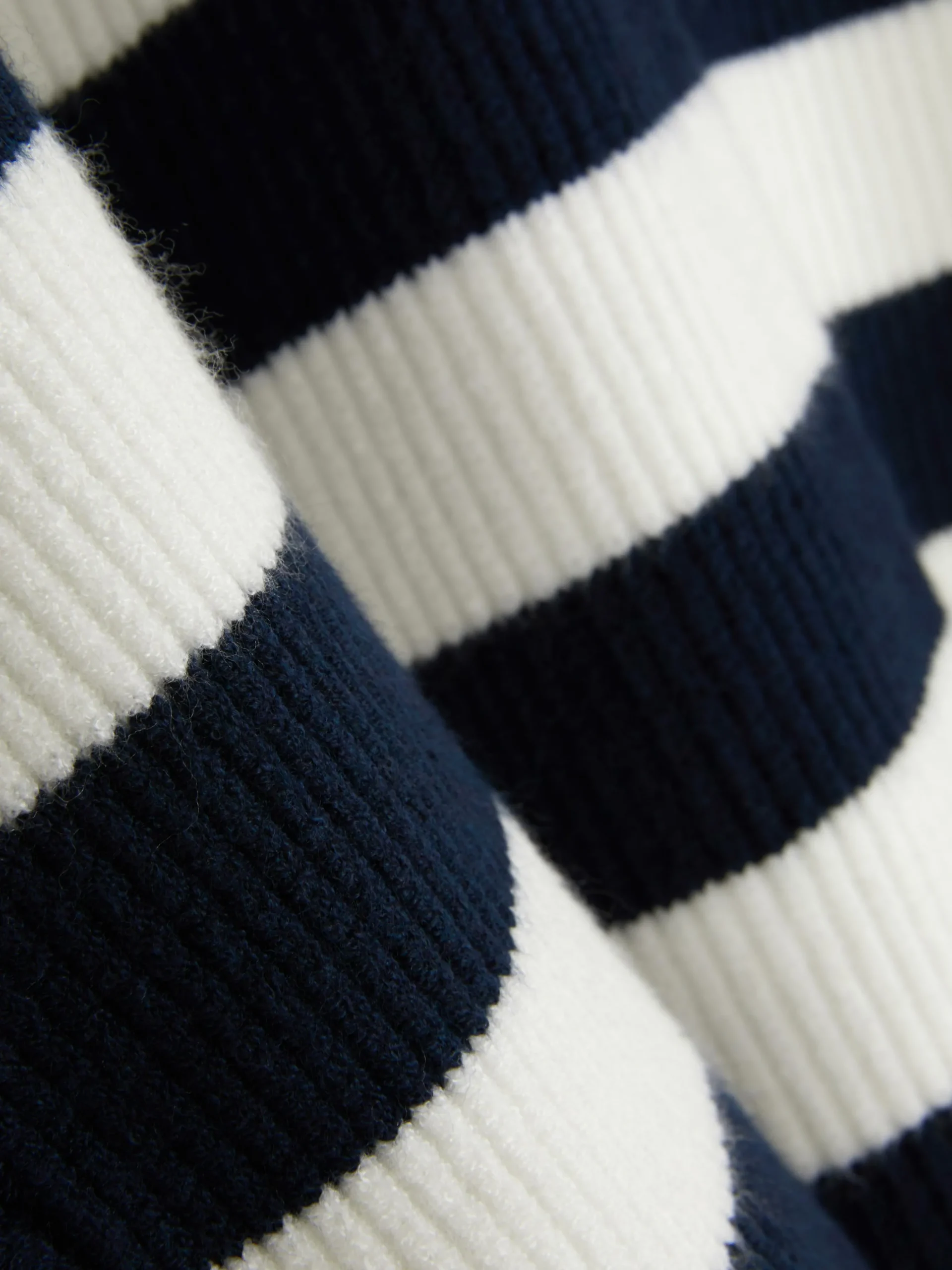 Jersey De Punto Con Media Cremallera