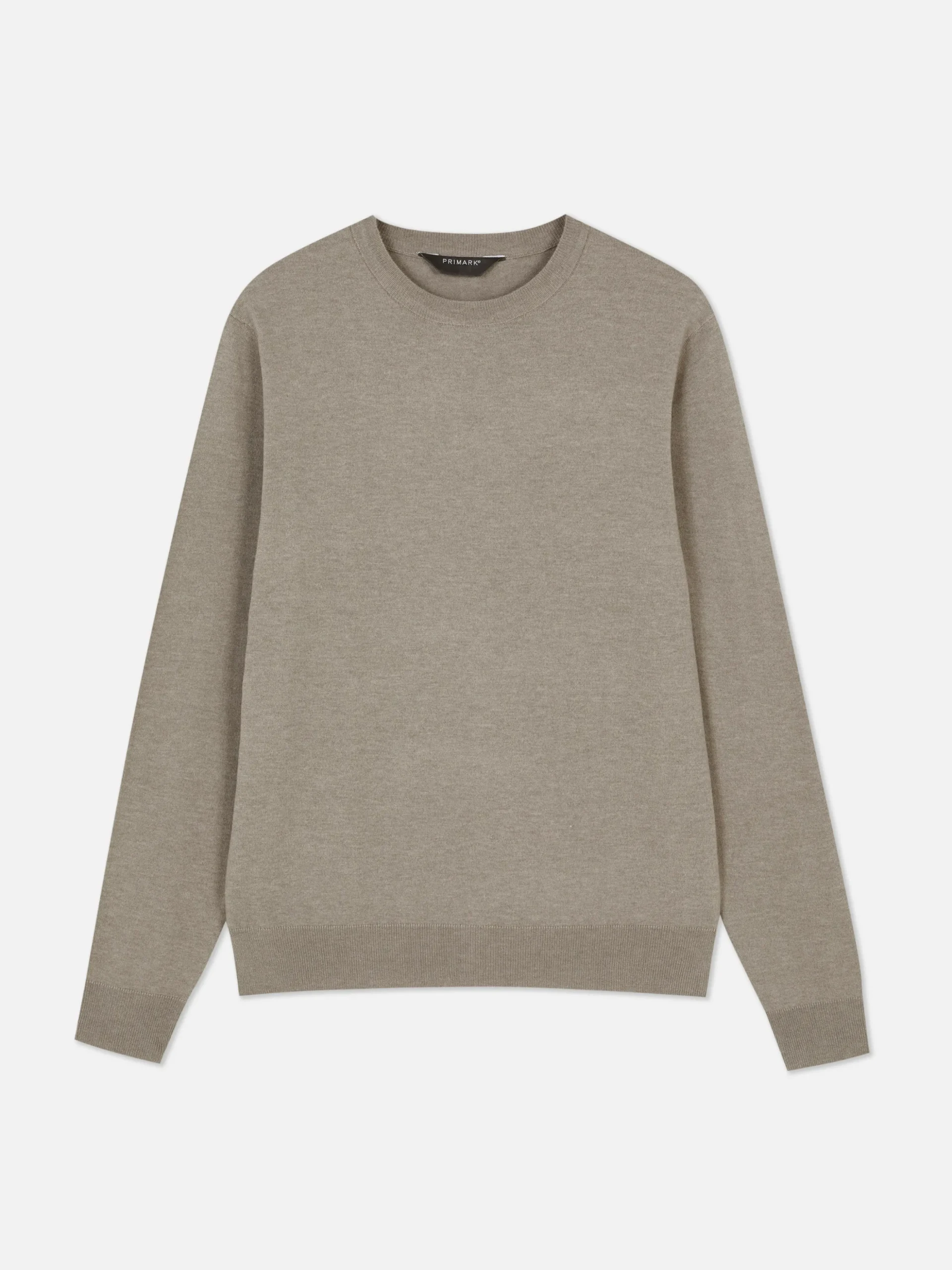 Jersey De Punto Fino Y Cuello Redondo