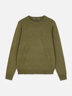 Jersey De Punto Fino Y Cuello Redondo