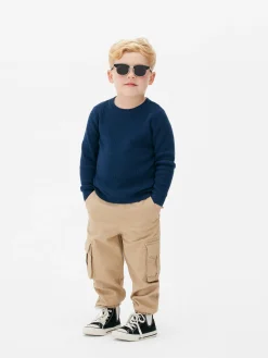 Jersey De Punto Gofrado Para Niños Pequeños