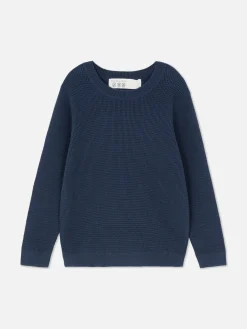 Jersey De Punto Gofrado Para Niños Pequeños
