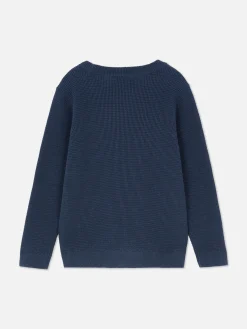 Jersey De Punto Gofrado Para Niños Pequeños