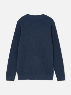 Jersey De Punto Gofrado Para Niño Mayor
