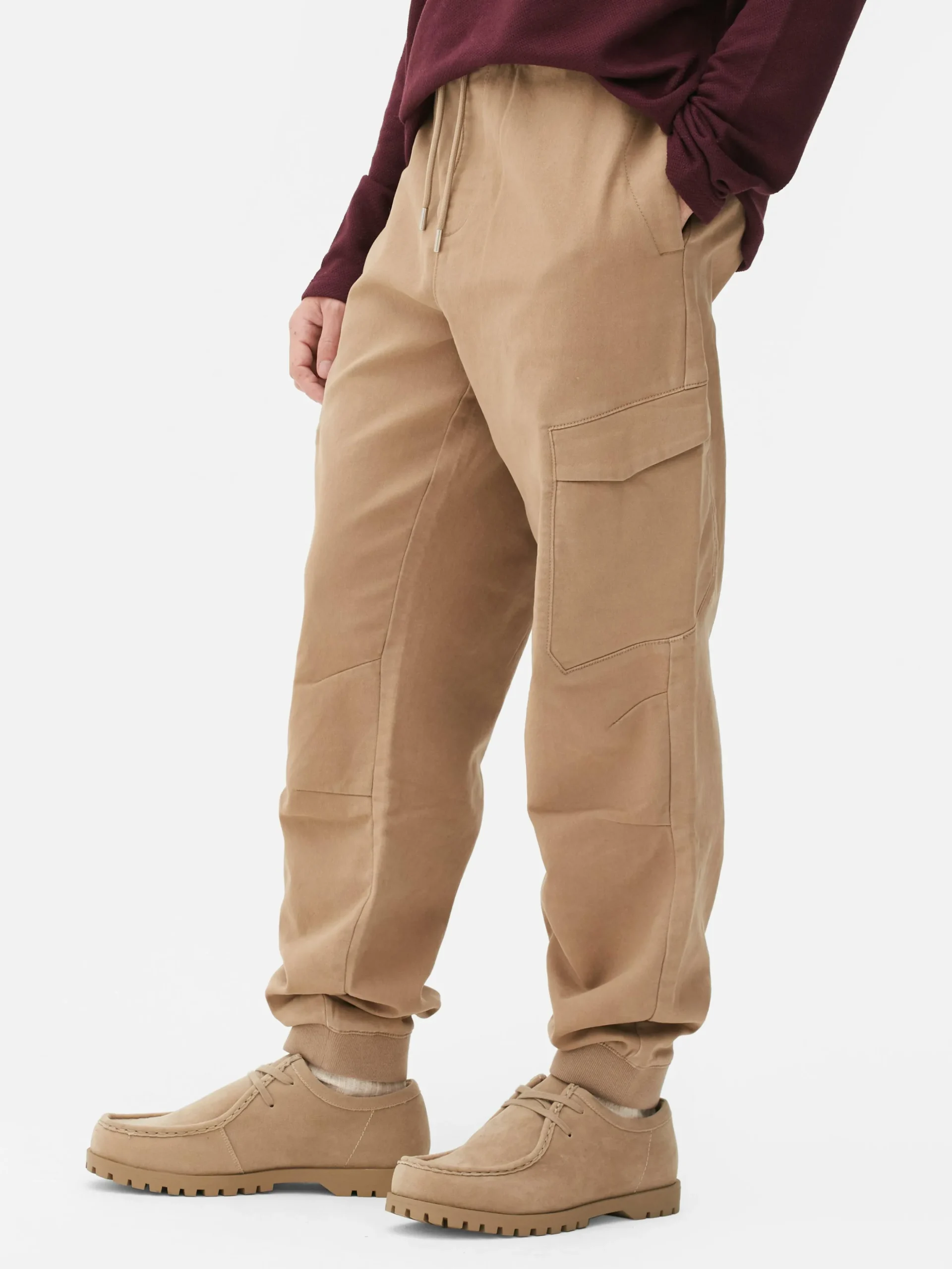 Joggers Cargo Elásticos De Corte Holgado