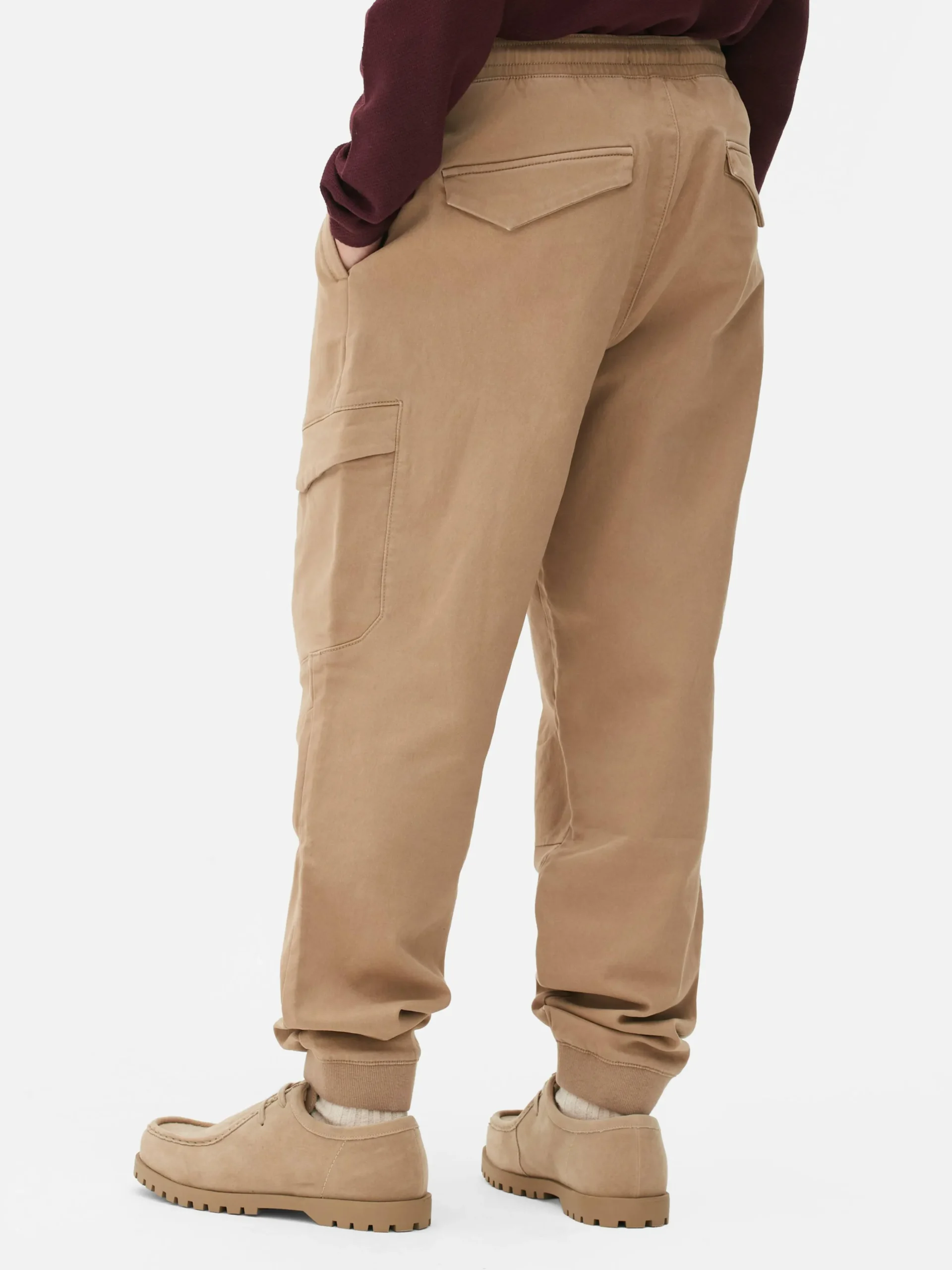 Joggers Cargo Elásticos De Corte Holgado