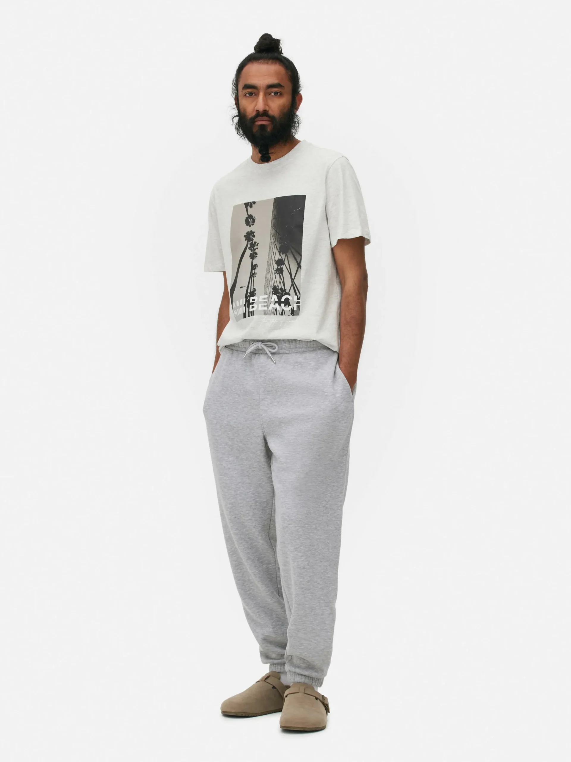 Joggers Con Cinturilla Elástica Y Bajos Ajustados