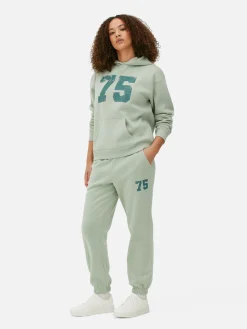 Joggers Con Cordón De Ajuste Y Estampado Gráfico
