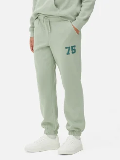 Joggers Con Cordón De Ajuste Y Estampado Gráfico