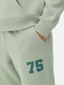 Joggers Con Cordón De Ajuste Y Estampado Gráfico