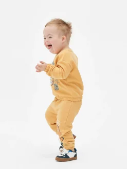 Joggers Con Estampado Gráfico De Garfield