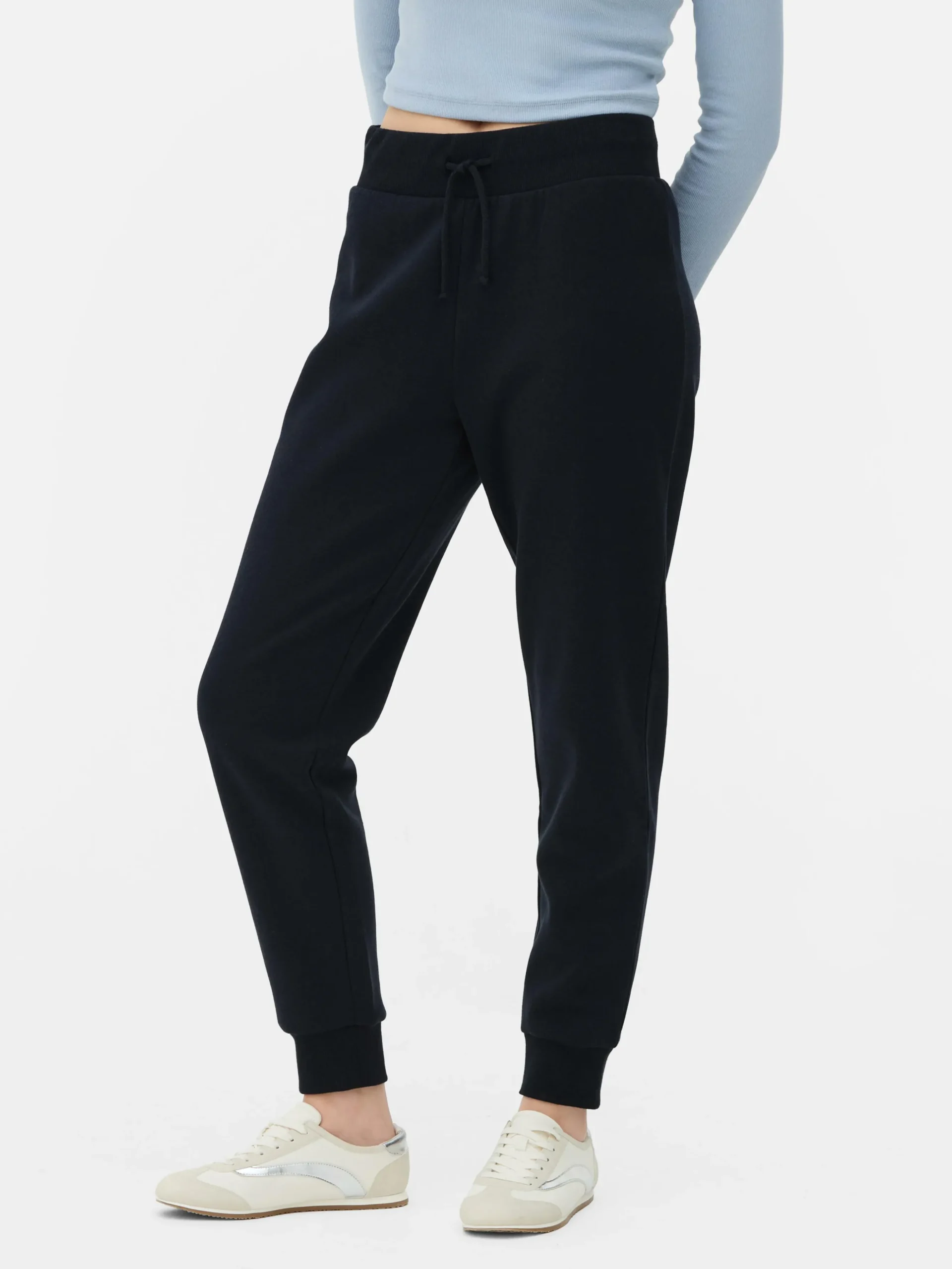 Joggers De Corte Pitillo Con Cordón De Ajuste