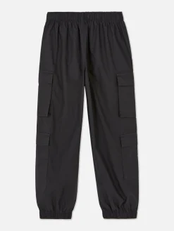 Joggers De Paracaidista De Popelina