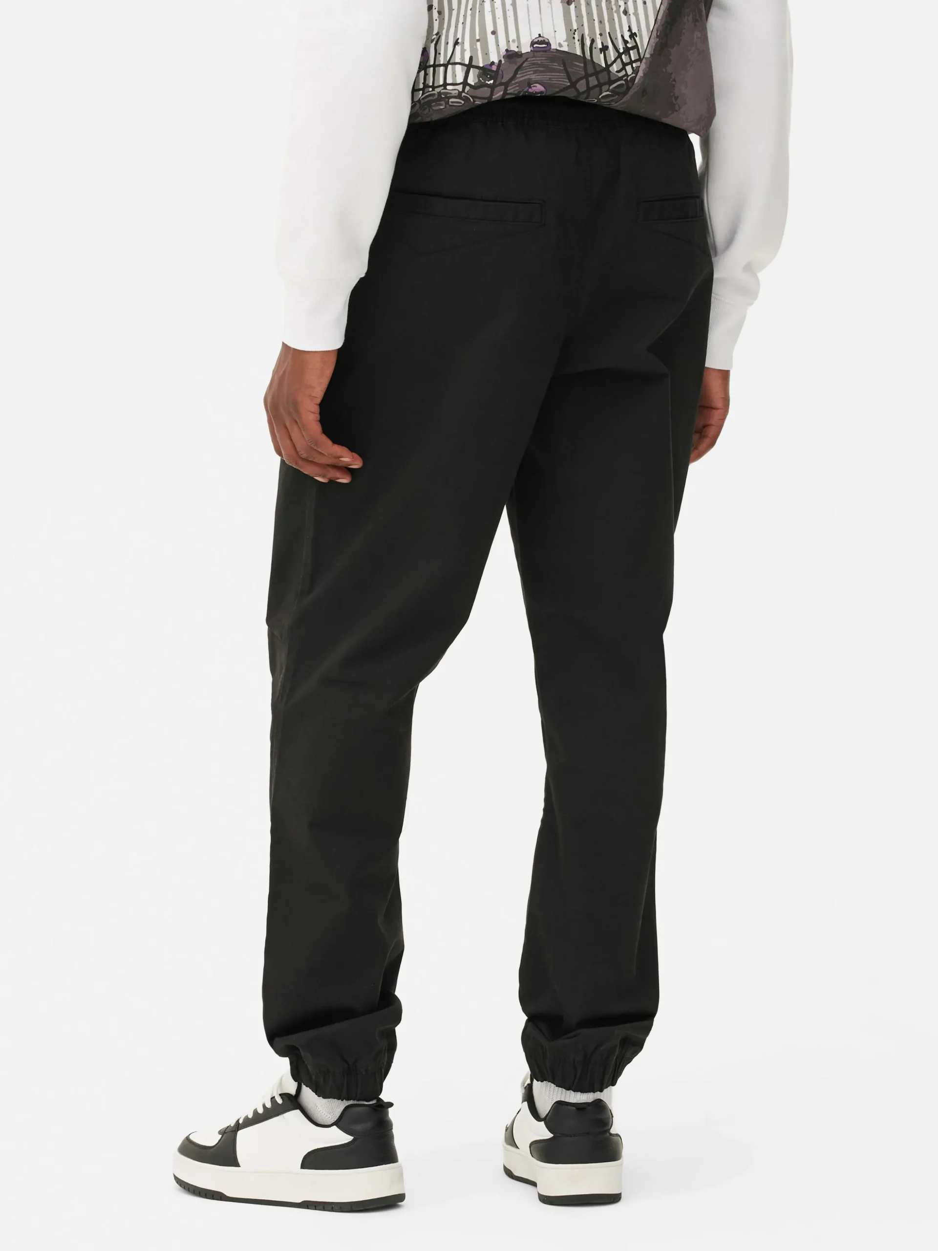 Joggers Elásticos De Corte Holgado