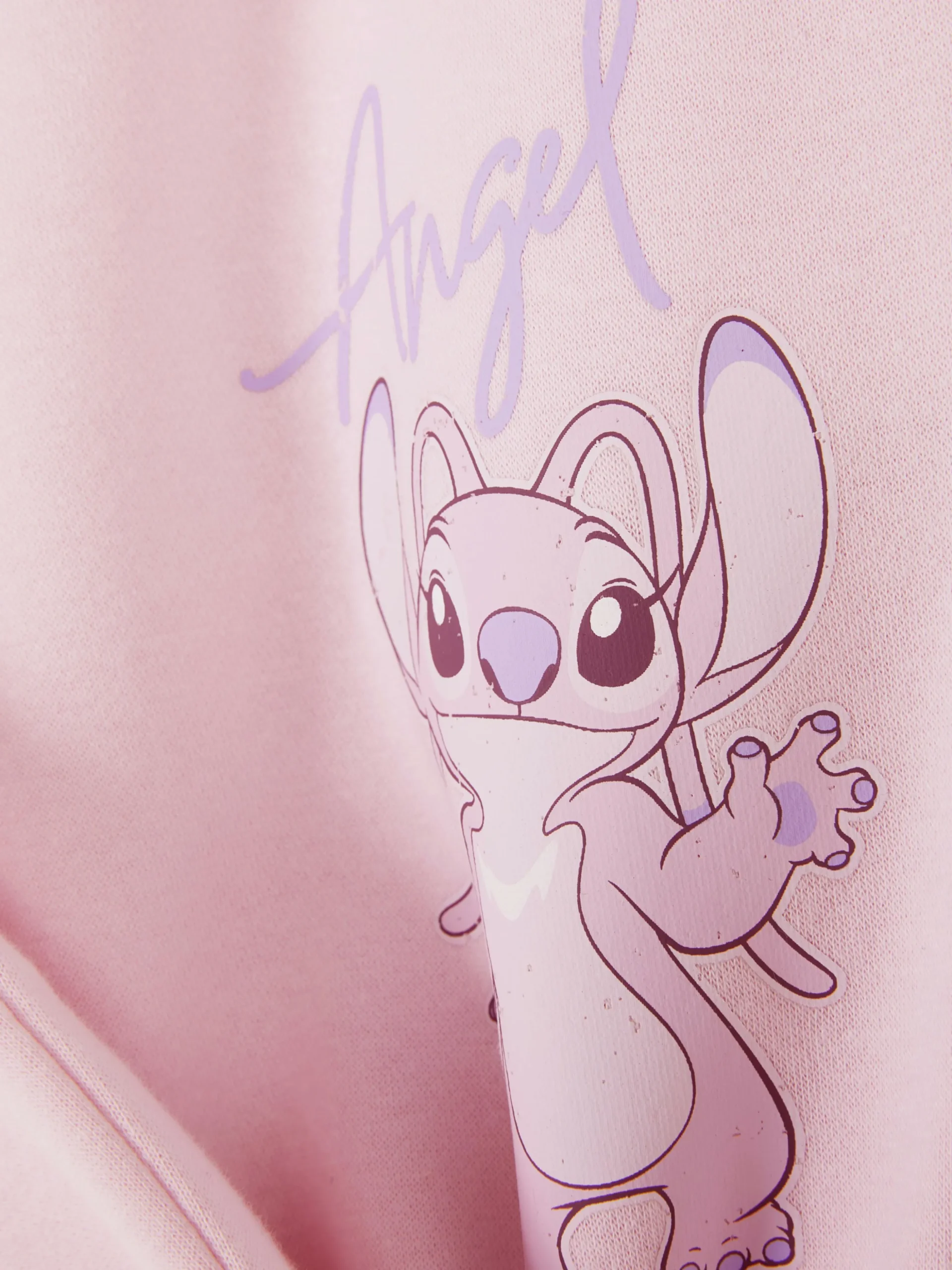 Joggers Gráficos De Stitch Y Ángel De Disney
