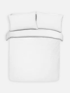 Juego De Fundas De Edredón Y Almohadas De Seersucker Para Cama King Size