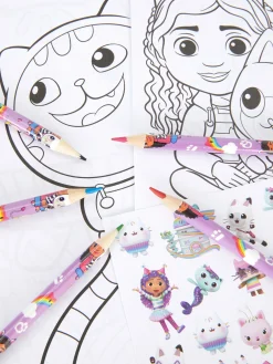 Juego Para Colorear De La Casa De Muñecas De Gabby