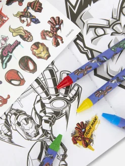 Juego Para Colorear De Los Vengadores De Marvel