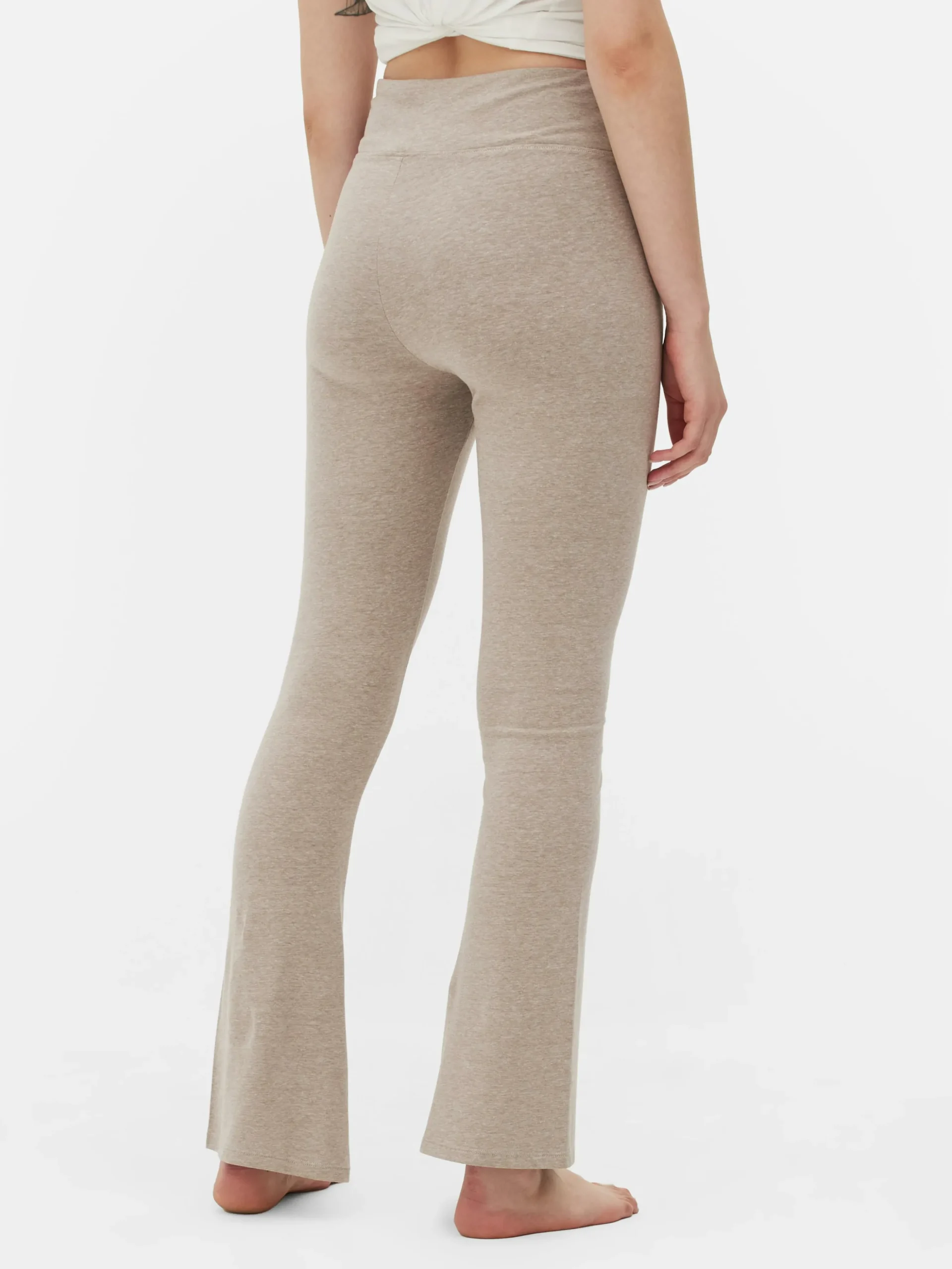 Leggings Acampanados De Talle Alto
