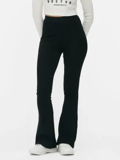 Leggings De Campana Acanalados Combinables