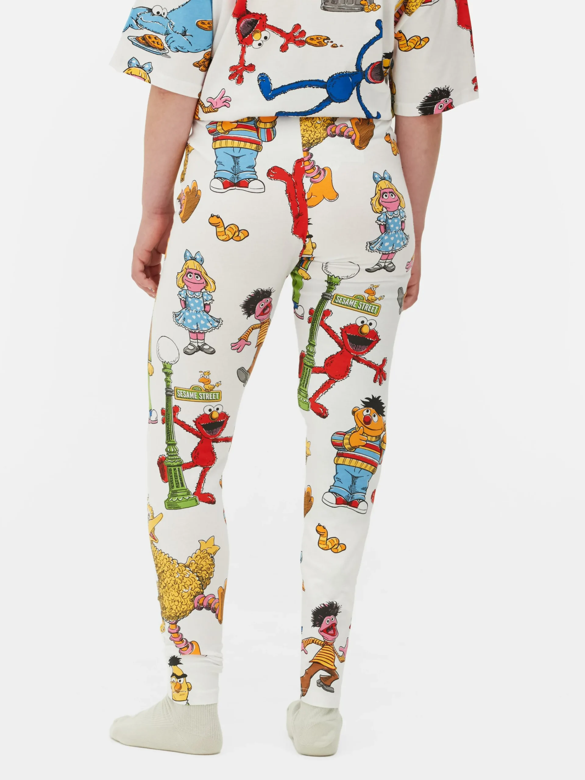 Leggings De Pijama Del Barrio Sésamo