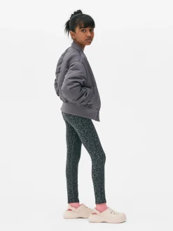 Leggings Deportivos De Leopardo