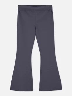 Leggings De Punto Acampanados