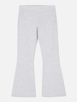Leggings De Punto Acampanados