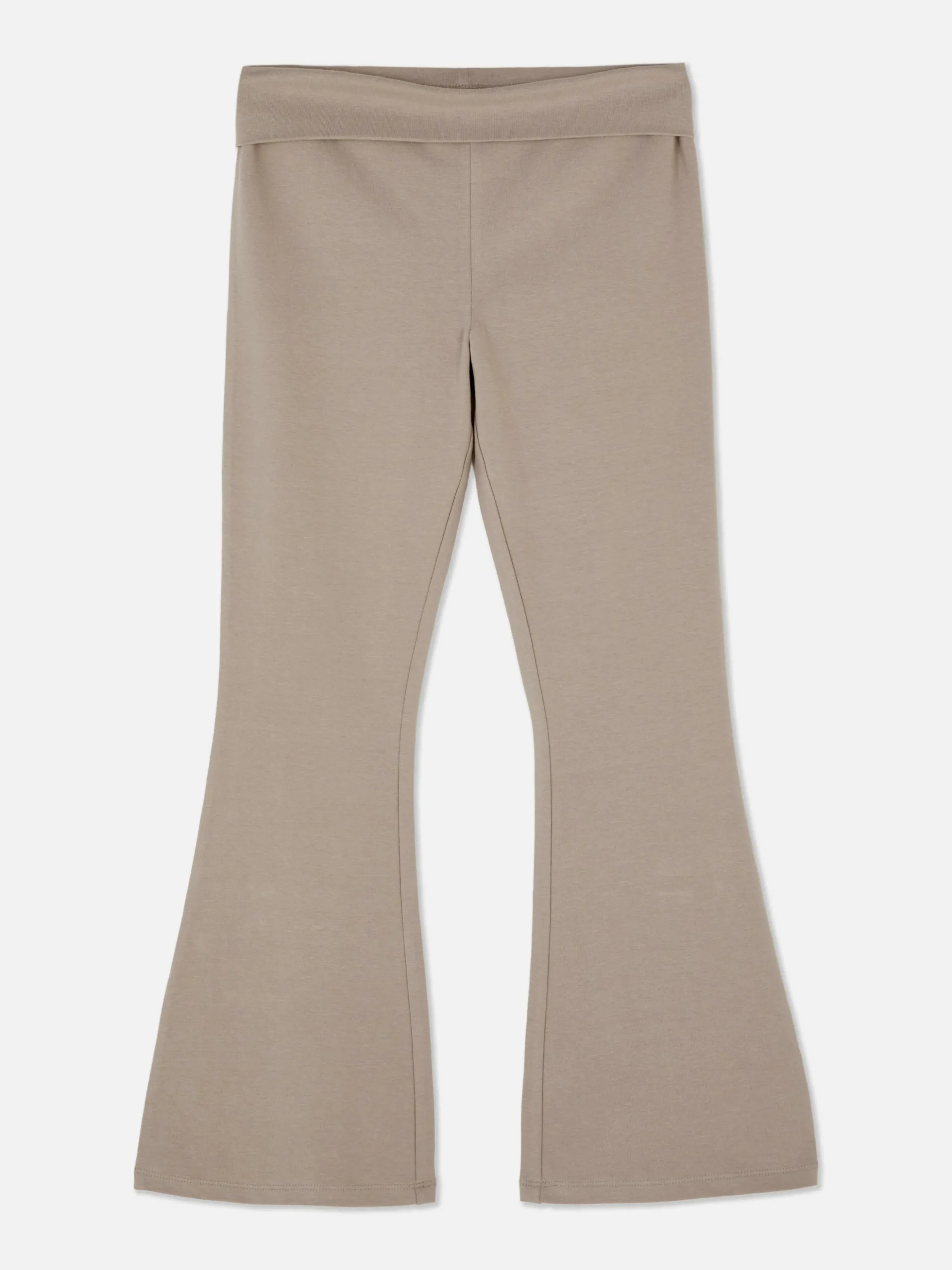 Leggings De Punto Acampanados