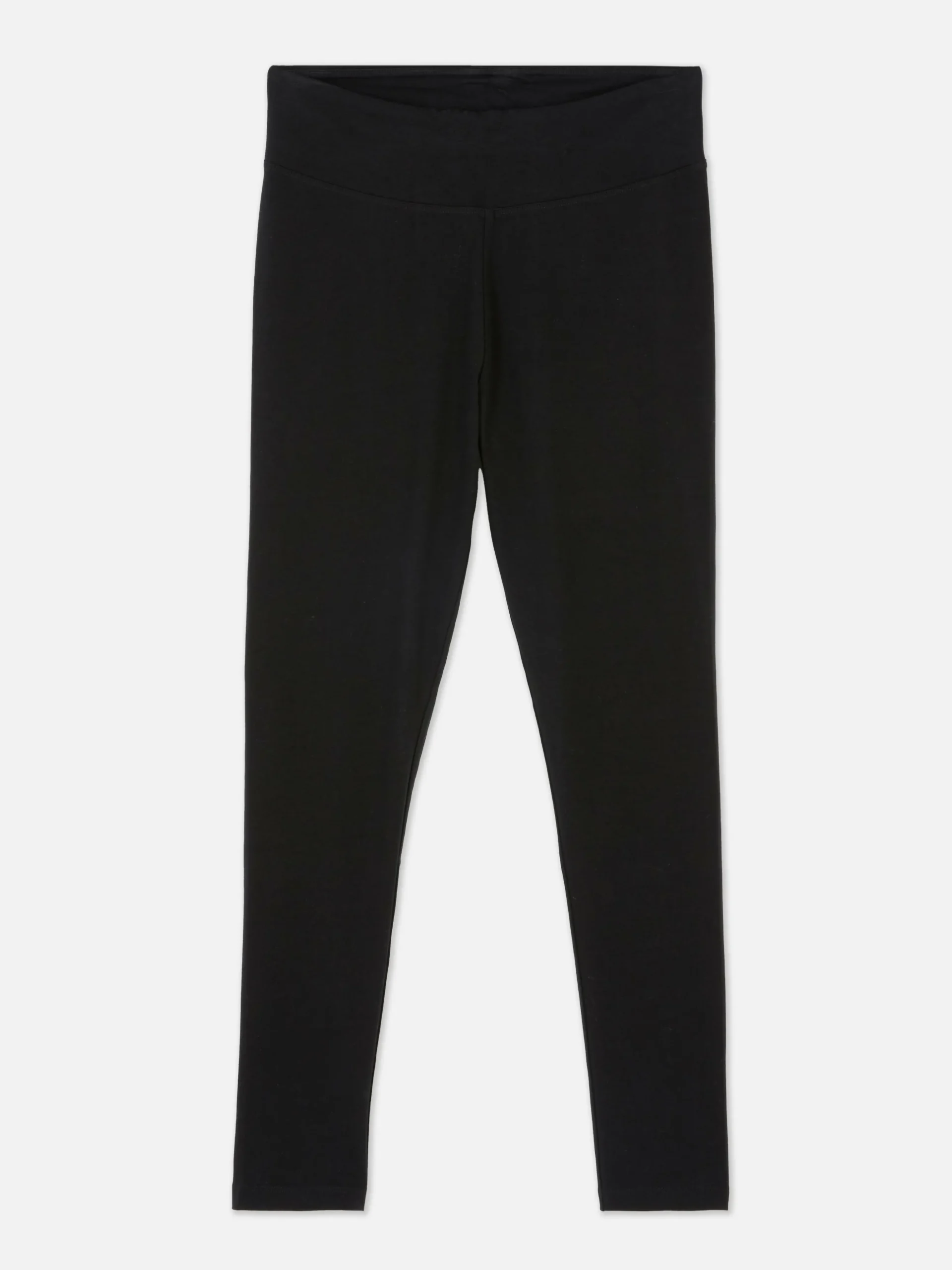Leggings De Punto De Talle Alto